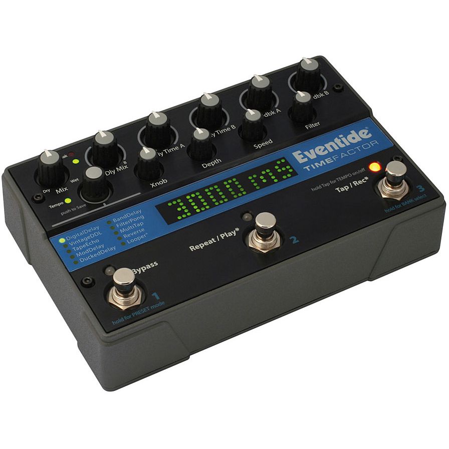 Eventide TimeFactor Delay and Looper effects pedal