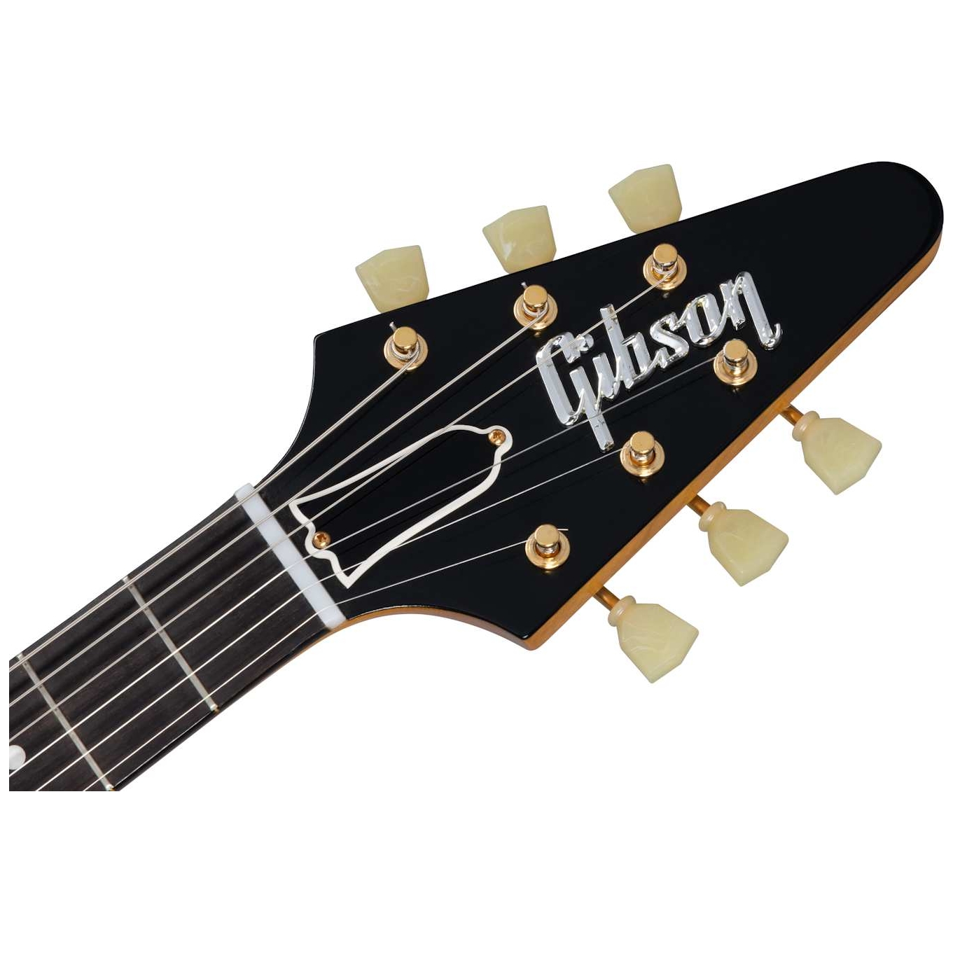 Gibson 58 Korina Flying V White Pickguard Natural VOS GH