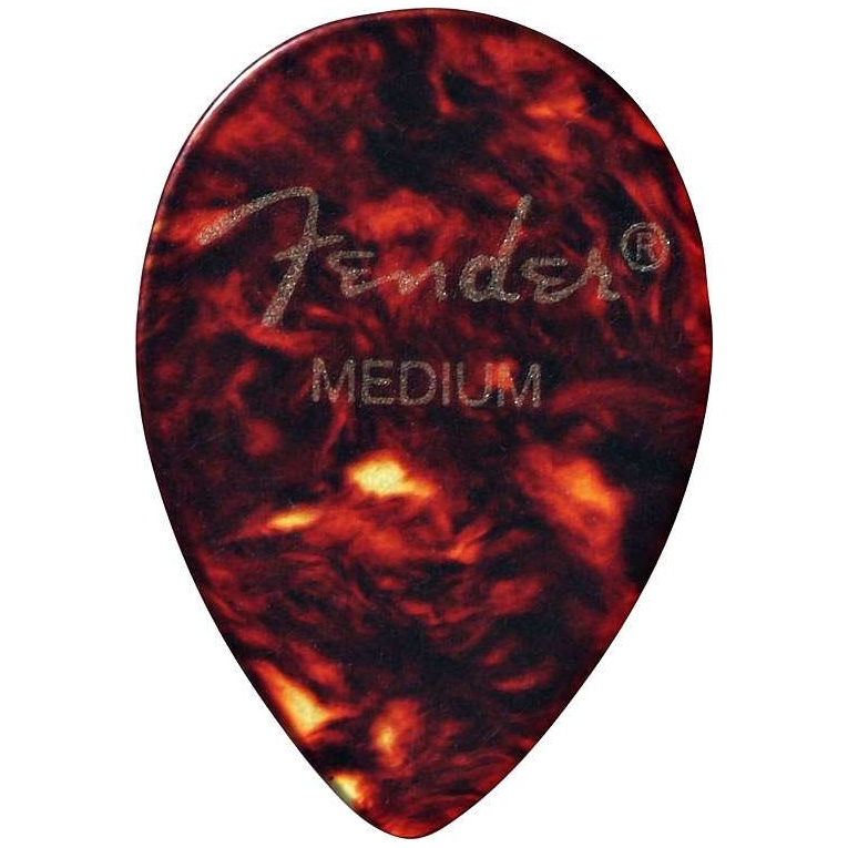 Fender - Fender 358 Shape Classic Celluloid Pick - Medium