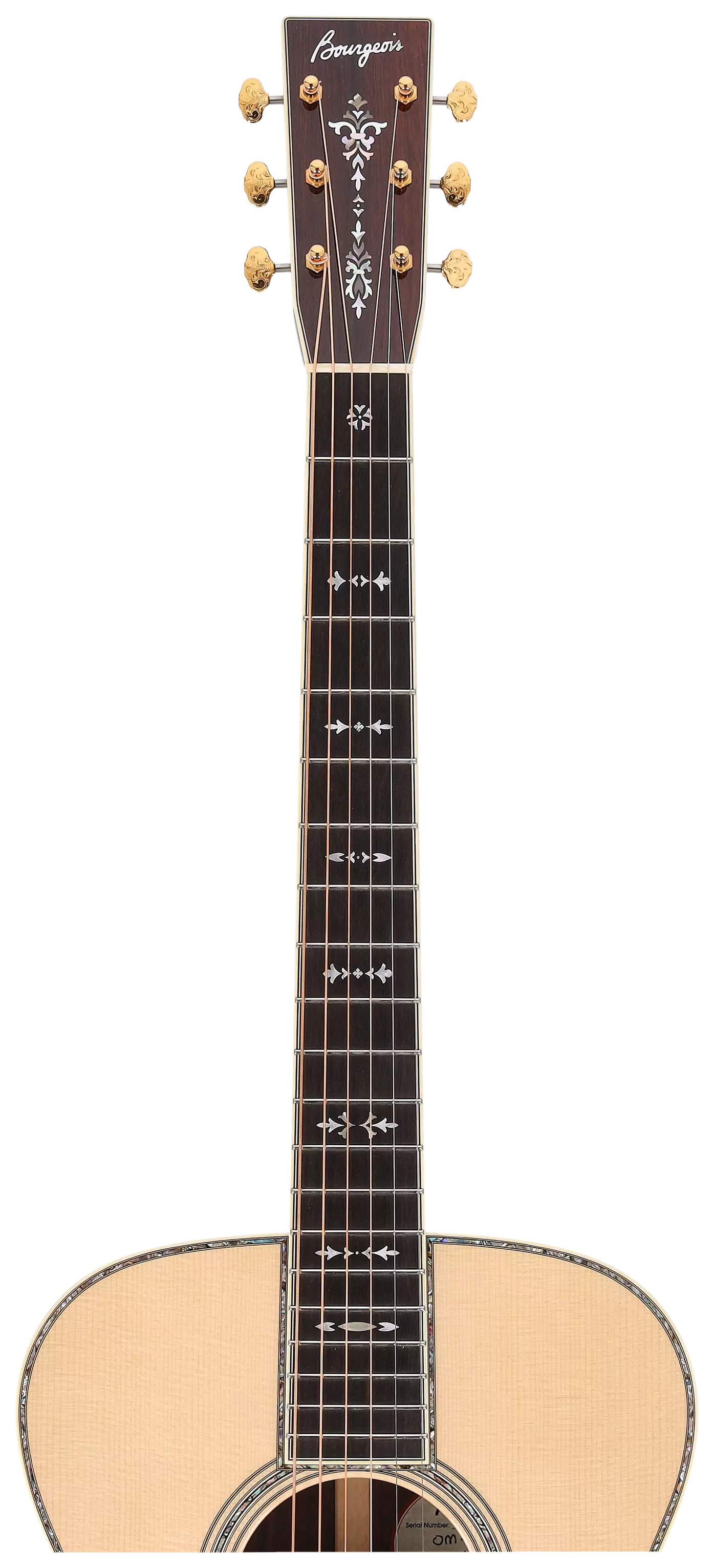 Bourgeois Guitars OM - Style 42 HS Adirondack Madagascar 6