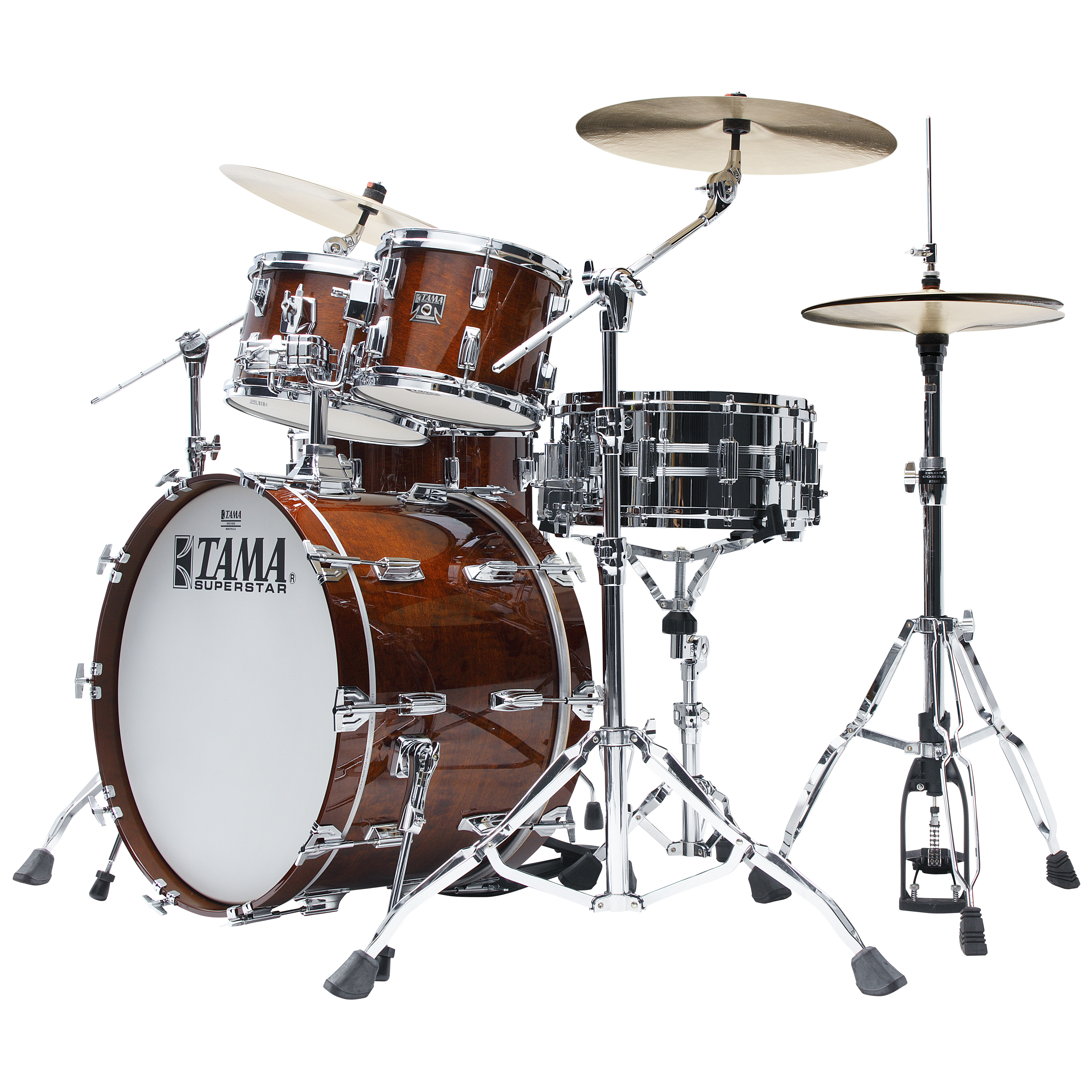 Tama SU42RS-SMH - 50th LIMITED Superstar Reissue 4pcs Drum Shell Kit - Super Mahogany 6