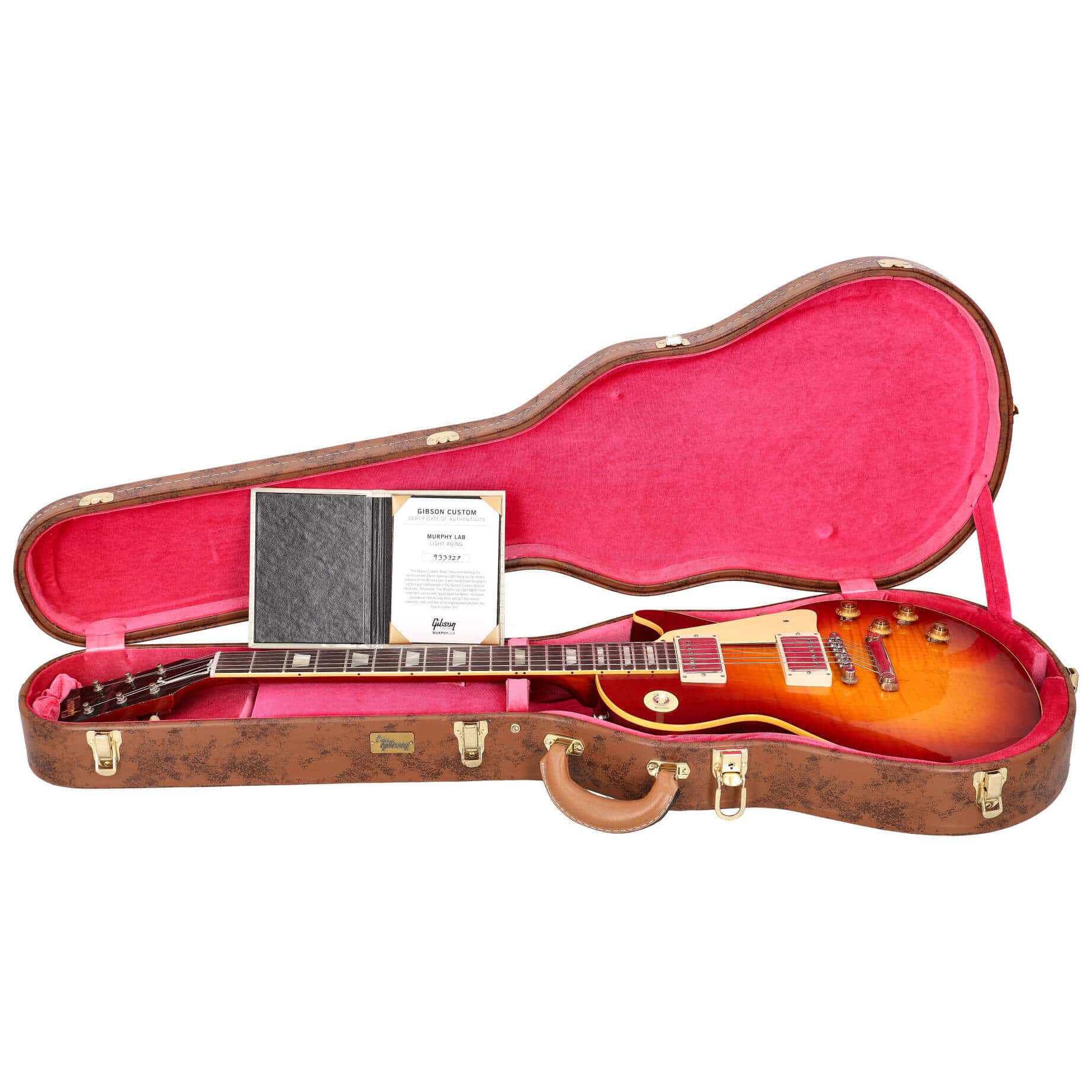 Gibson 1959 Les Paul Standard Iced Tea Burst Light Aged Murphy Lab Session Select #5 20