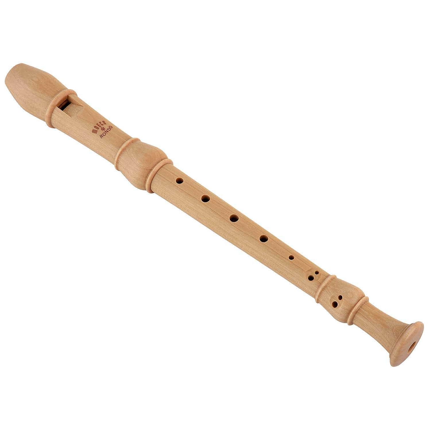Moeck - Moeck 3200 Flauto Rondo Sopran Blockflöte Deutsch Ahorn