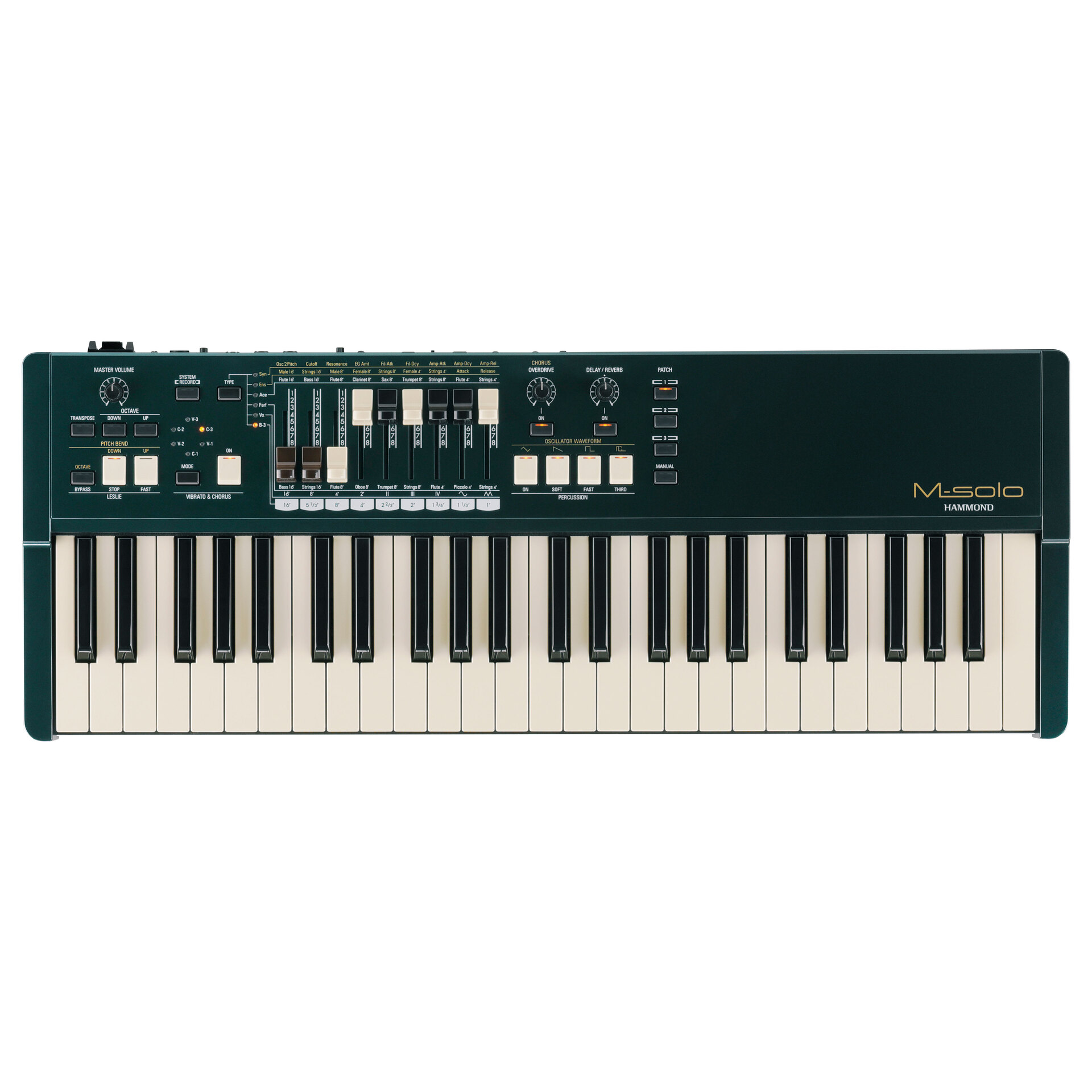 Hammond M-solo British Racing Green