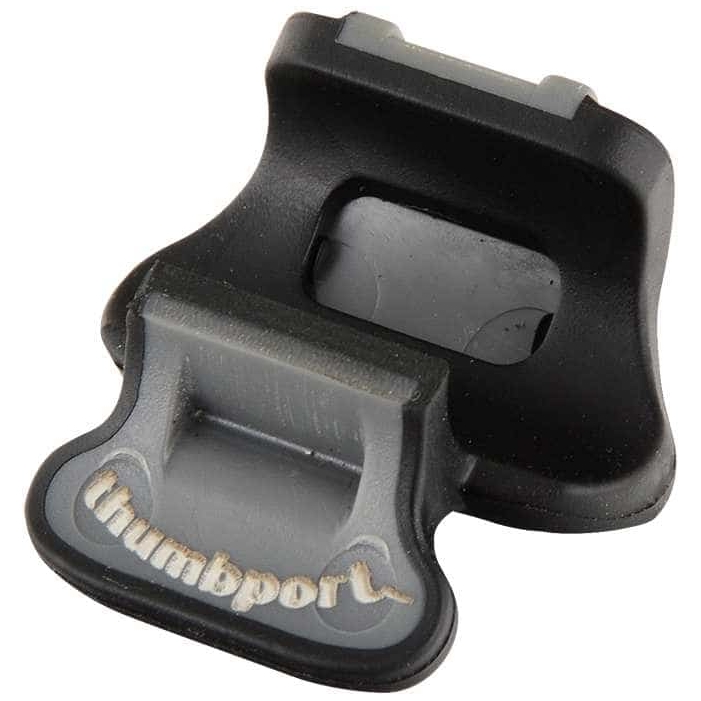 Thumbport - Thumbport Daumenstütze für Piccolo Querflöte Schwarz Grau