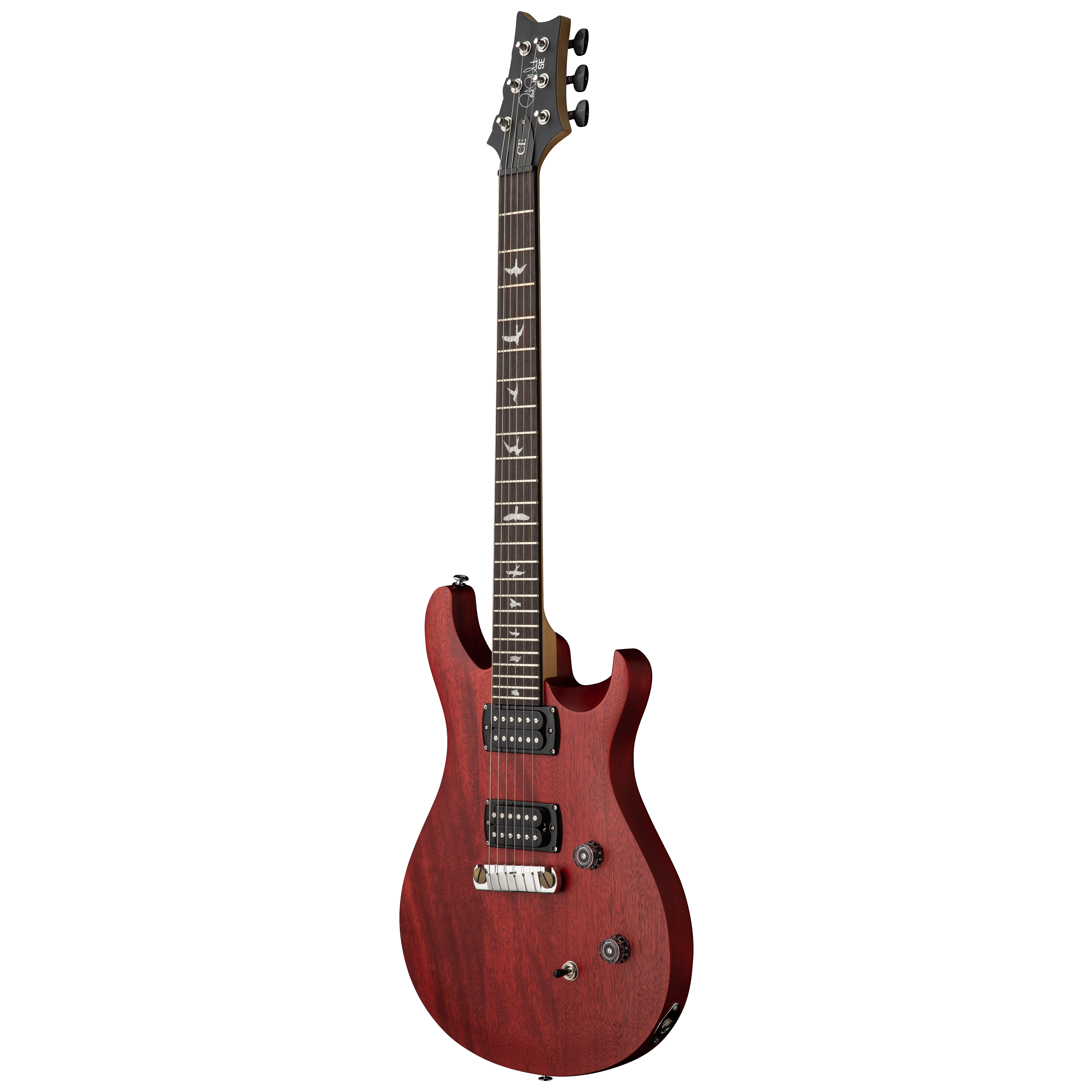 PRS SE CE24 Standard Stoptail Satin Vintage Cherry 2