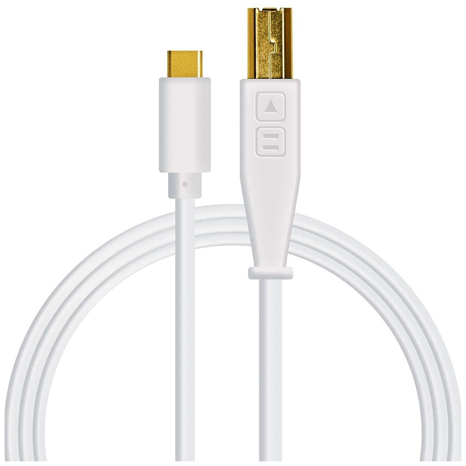 DJ TechTools - DJ TechTools Chroma Cable USB-C Straight White
