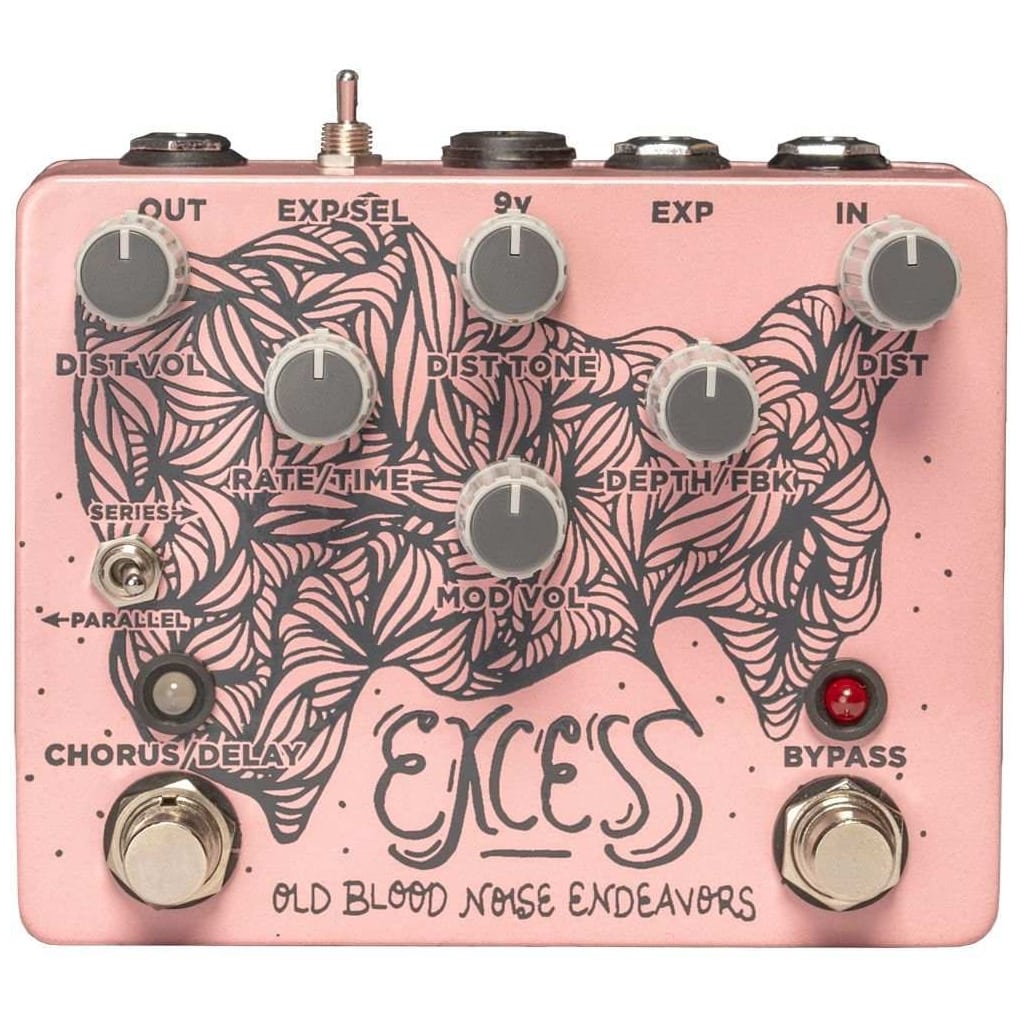 Old Blood Noise Endeavors Excess Distortion Chorus-Delay Pedal