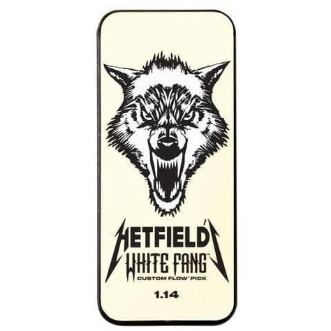 Dunlop - Dunlop Flow Pick Hetfield White Fang Player s Pack 1,14 - 2