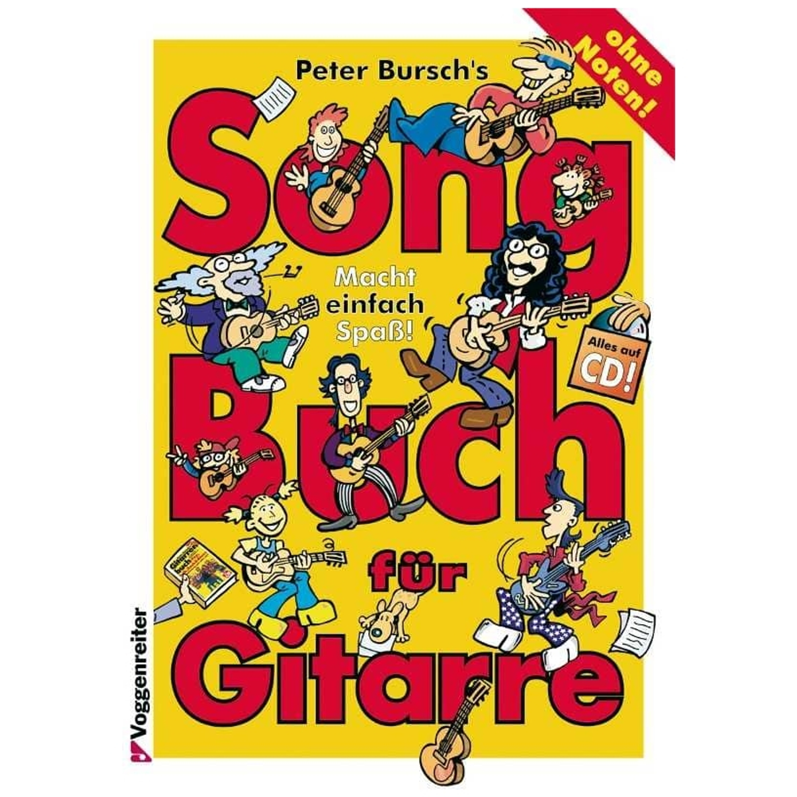 Voggenreiter Peter Bursch's Song Buch für Gitarre - Notenbuch