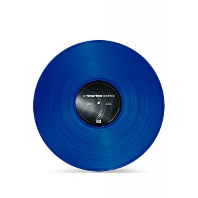 Traktor Scratch Control Vinyl MKII - Blau