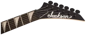 Jackson JS Series RR Minion JS1XM MN Snow White with Black Pin Stripes