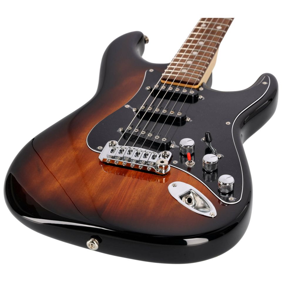 G&L LTD CLF Research S 500 RW Tobacco Sunburst over Okoume 2