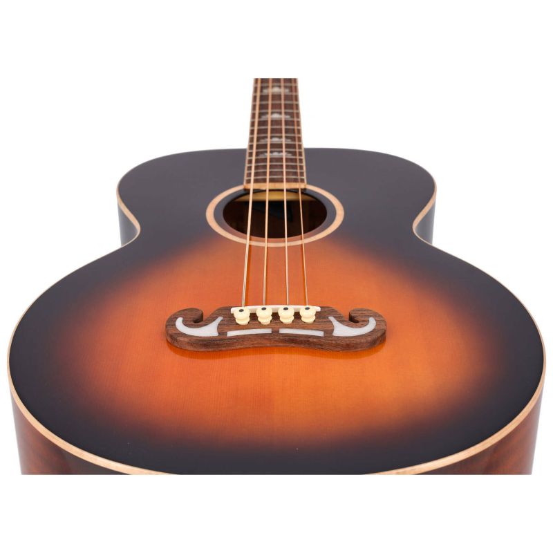 Epiphone El Capitain J-200 Studio IV Bass Aged Vintage Sunburst 4