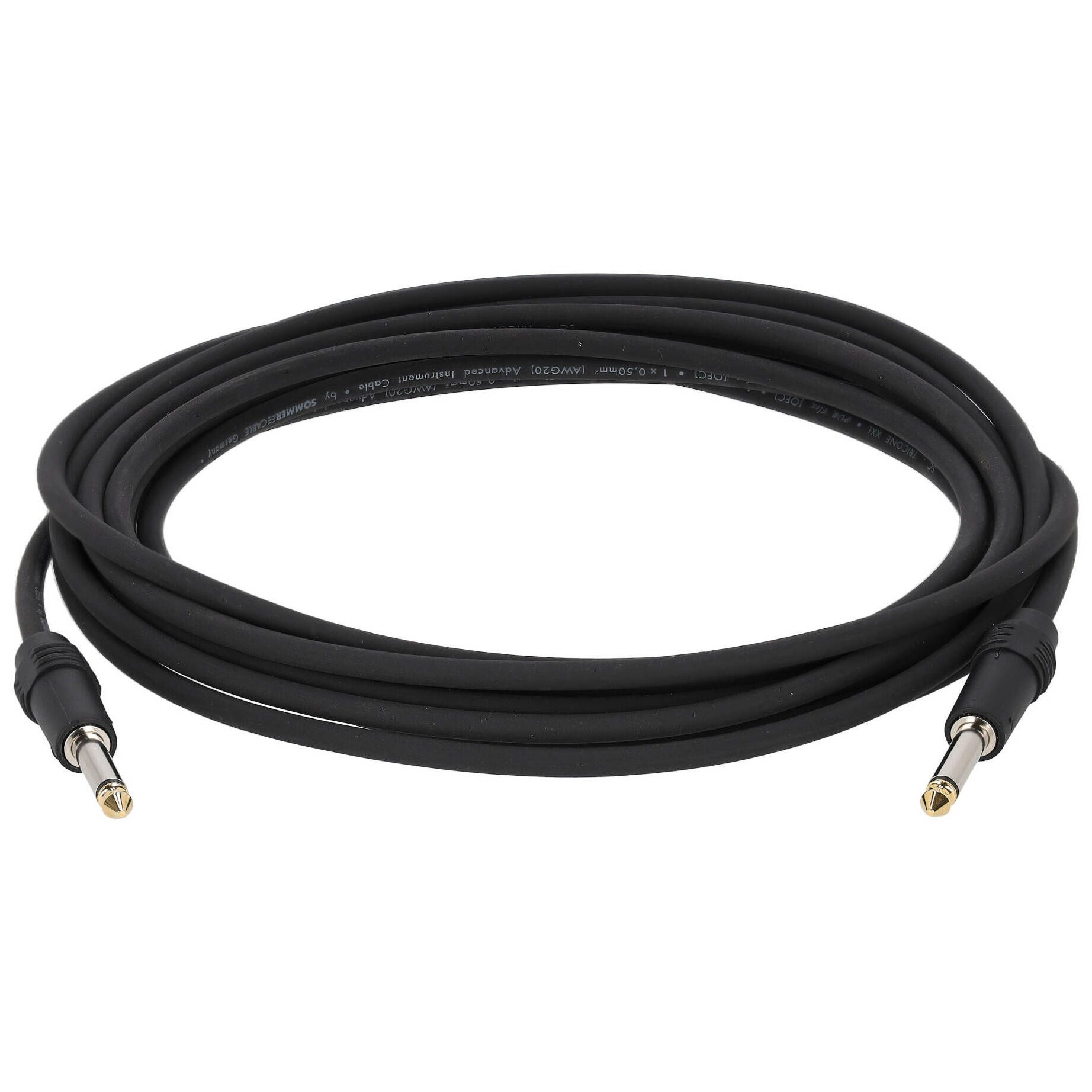 Sommer Cable TXTR-0600-SW Tricone MKII Klinke Mono - Klinke Mono 6 Meter 1