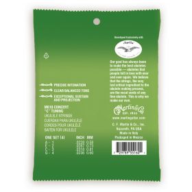 Martin M610 Concert Polygut Ukulele Strings 1