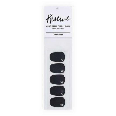 D’Addario Woodwinds Reserve - Mundstück Patch Schwarz - 5er Pack 10014877-1