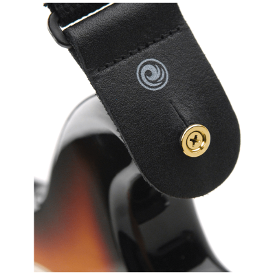 D’Addario PWEP302 Gurtknöpfe reines Messing - Messing (Paar) 1