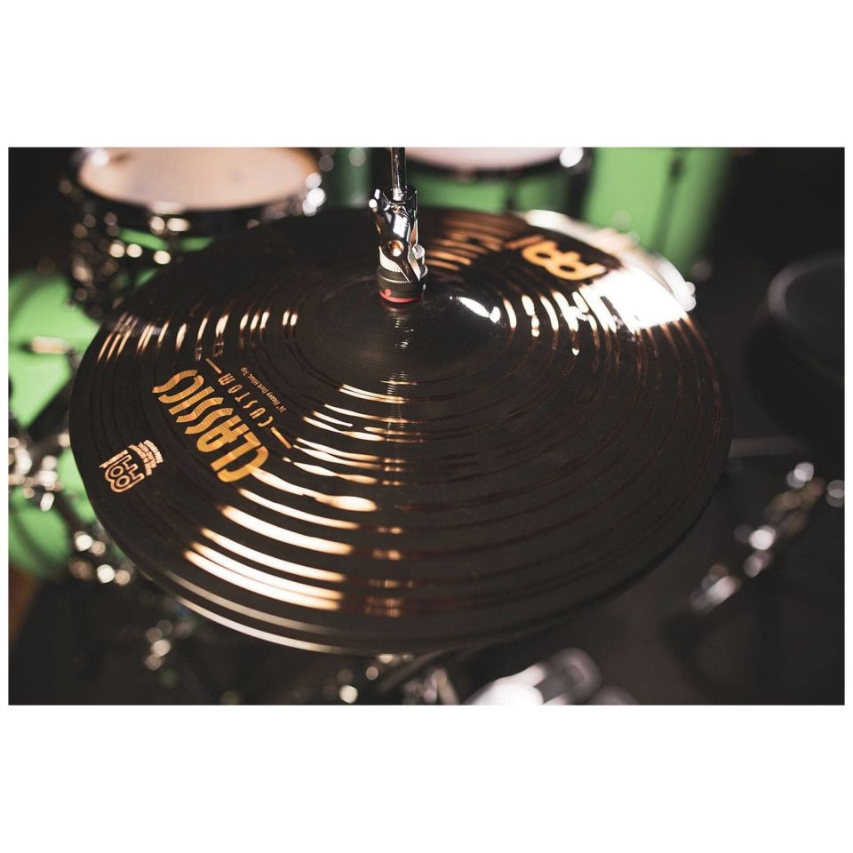 Meinl Cymbals - Meinl Cymbals CC14HDAH - 14 Classics Custom Dark Heavy Hihat - 8