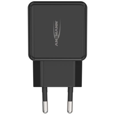 Ansmann Home Charger HC218PD schwarz / 3 A / 20 W / 2 Port