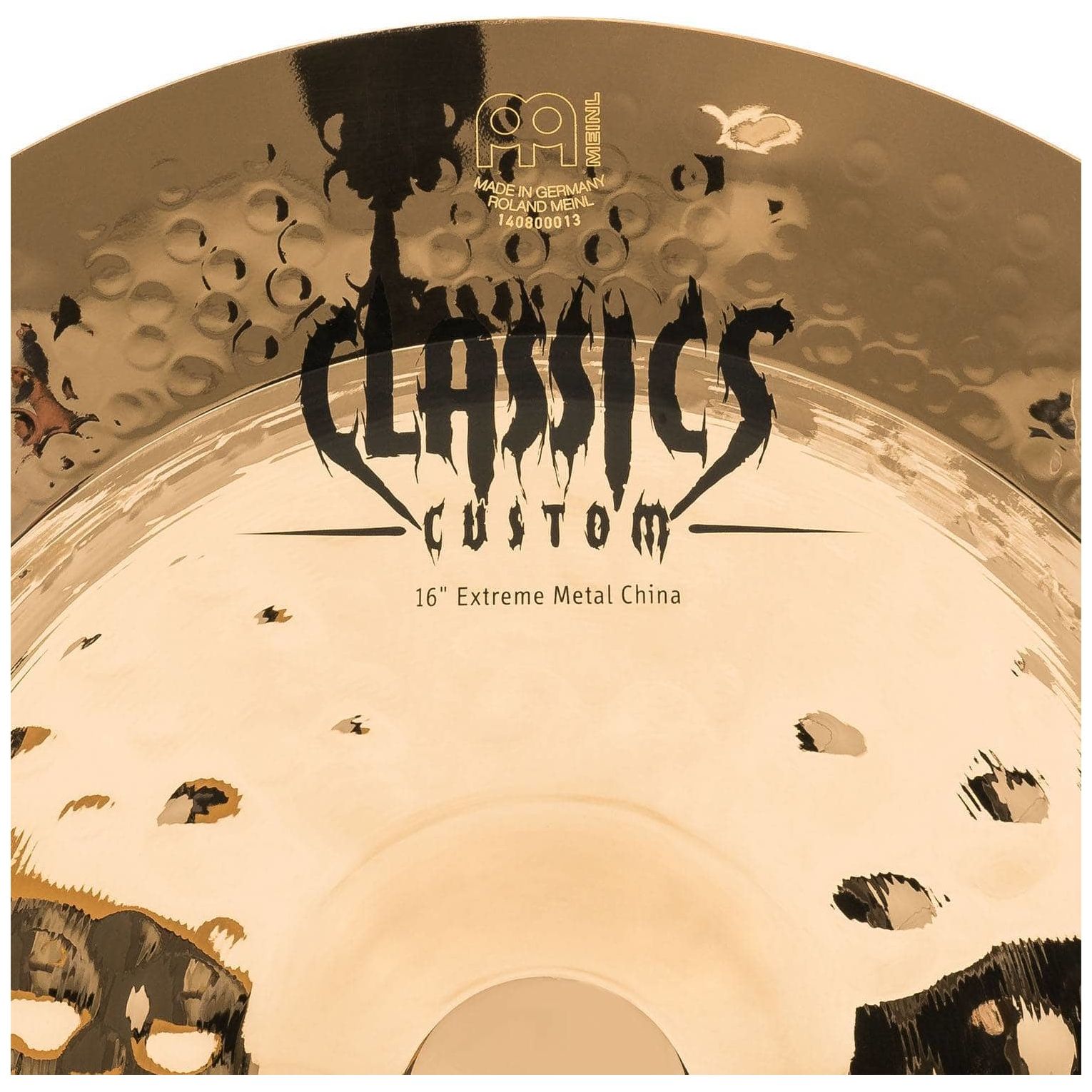 Meinl Cymbals - Meinl Cymbals CC16EMCH-B - 16 Classics Custom Extreme Metal China - 5