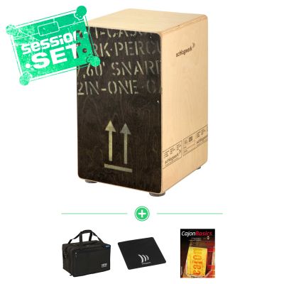 カホン schlagwerk CP404 BLK Schlagwerk CP 404 BLK Cajon 2inOne