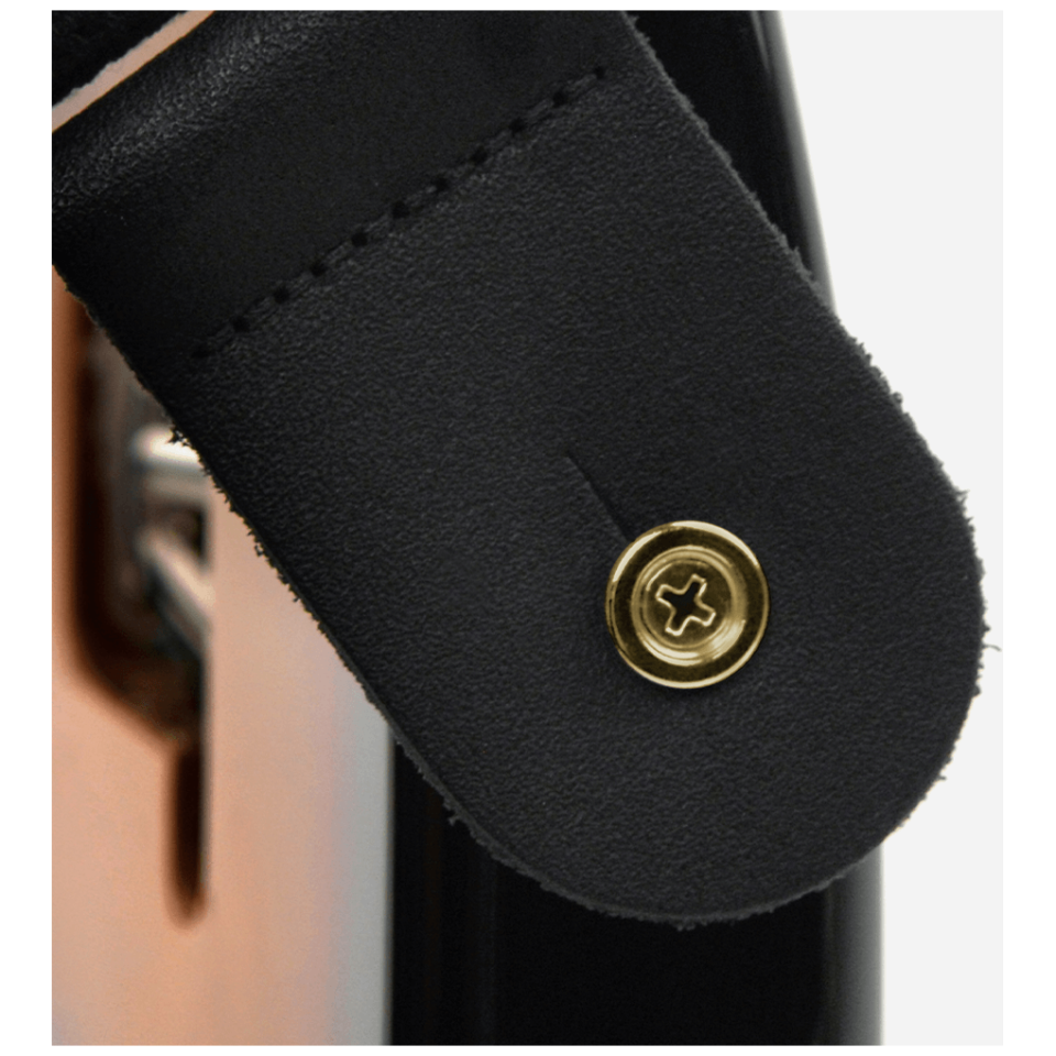 D’Addario PWEP302 Gurtknöpfe reines Messing - Messing (Paar) 2