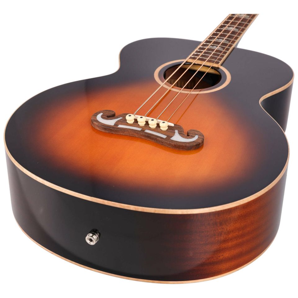 Epiphone El Capitain J-200 Studio IV Bass Aged Vintage Sunburst 2