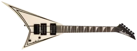 Jackson JS Series RR Minion JS1XM MN Snow White with Black Pin Stripes 3